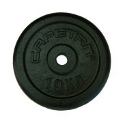 Capetan® 10 kg 31 mm Durchm. Hantelscheibe aus Stahl mit schwarz-seidenem Bezug Capetan® 10 kg 31 mm Durchm. Hantelscheibe aus Stahl mit schwarz-seidenem Bezug