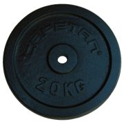 Capetan® 20 kg 31 mm Durchm. Hantelscheibe aus Stahl mit schwarz-seidenem Bezug Capetan® 20 kg 31 mm Durchm. Hantelscheibe aus Stahl mit schwarz-seidenem Bezug
