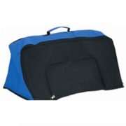 Speziell gestaltete Sporttasche zum Transportieren, Speichern eines Minihürdensets (für 6 Stck. 23 cm hohe Hürden) mit durch Reißverschluss nach unten öffnendem Fach, mit zwei verschiedenen Speicherfächern für Sportausrüstungen Speziell gestaltete Sporttasche zum Transportieren, Speichern eines Minihürdensets (für 6 Stck. 23 cm hohe Hürden) mit durch Reißverschluss nach unten öffnendem Fach, mit zwei verschiedenen Speicherfächern für Sportausrüstungen