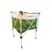 Capetan® Ballwagen, zusammenklappbar, rollbar, mit Deckel abschließbar Capetan® Ballwagen, zusammenklappbar, rollbar, mit Deckel abschließbar