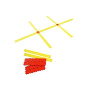 "Agility"-Leiter – Set von 24 Teilen für beliebig formbare Gestalte (90 Einzelteile mit 24 Fügelementen) "Agility"-Leiter – Set von 24 Teilen für beliebig formbare Gestalte (90 Einzelteile mit 24 Fügelementen)